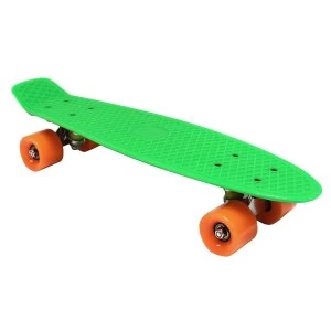 Charles Bentley 22" Retro Cruiser Plastic Skateboard Green