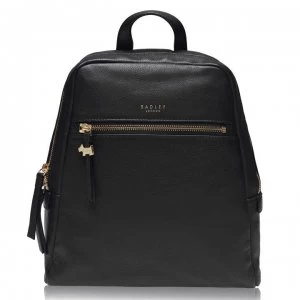 Radley Doddington Medium Zip Around Backpack - BLACK
