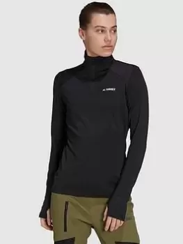 Adidas 1/2 Zip Fleece - Black