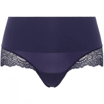 Spanx Undie-Tectable Lace Hi Hipster - Navy
