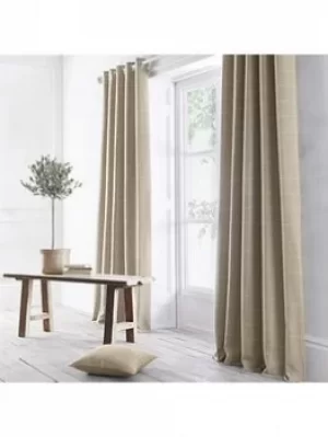 Appletree Windsor Check Eyelet Curtains