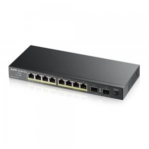 8 Port GbE PoE Switch with GbE Uplink
