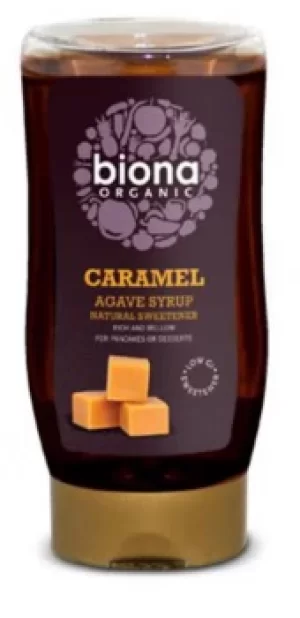 Biona Organic Squeezy Caramel Agave Syrup 350g