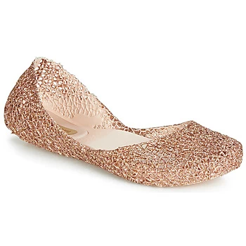 Melissa CAMPANA PAPEL VII womens Shoes (Pumps / Ballerinas) in Gold - Sizes 6