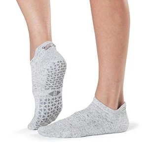 Tavi Noir Unisex's Savvy Yoga & Pilates Grip Sock, Haze, S