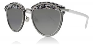 Christian Dior Offset1 Sunglasses White Grey W6Q 62mm