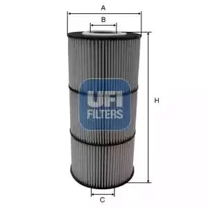 2517000 UFI Oil Filter Oil Cartridge
