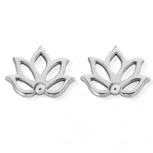 ChloBo Stud Lotus Earrings SEST495