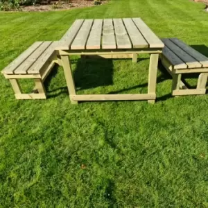 Hawthorn Butcher Table set, Wood