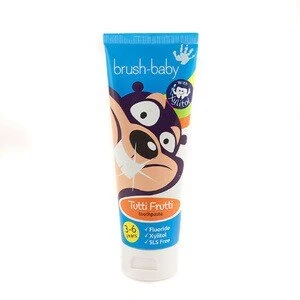 BrushBaby Tutti Frutti Toothpaste with Xylitol 3-6 years