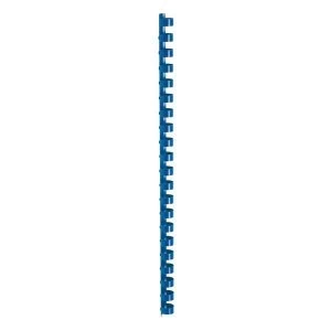 5 Star Office Binding Combs Plastic 21 Ring 95 Sheets A4 12mm Blue Pack 100