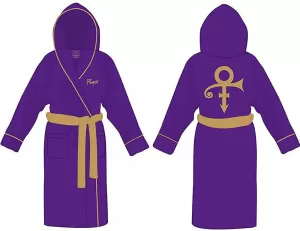 Prince - Symbol Unisex Bathrobe - Purple