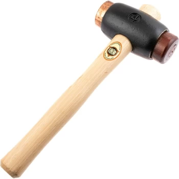 03-216 50MM Copper Hide Hammer with Wood Handle - Thor