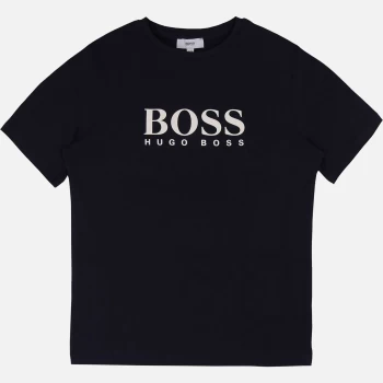 Hugo Boss Classic Short Sleeve T-Shirt Navy Size 10 Years Boys