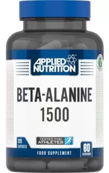 Applied Nutrition Beta-Alanine, 1500mg - 120 caps