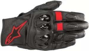 Alpinestars Celer V2 Gloves, black-red, Size XL, black-red, Size XL