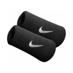 Nike Swoosh Double Wristbands Black