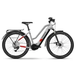 Haibike Trekking 7 Mid 2021 Electric Hybrid Bike - Grey