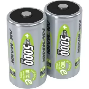 Ansmann maxE HR20 D battery (rechargeable) NiMH 5000 mAh 1.2 V 2 pc(s)