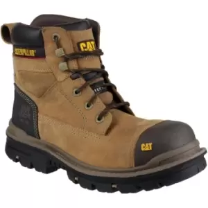 Caterpillar Gravel 6" Mens Dark Beige Safety Boots (10 UK) (Beige) - Beige