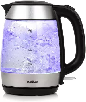 Tower T10040 1.7L Glass Kettle
