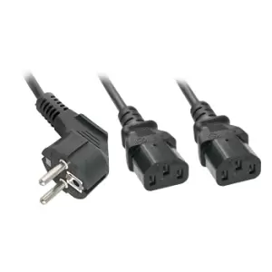 Lindy 30048 power cable Black CEE7/14