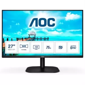 AOC B2 27B2QAM LED display 68.6cm (27") 1920 x 1080 pixels Full HD Black Monitor