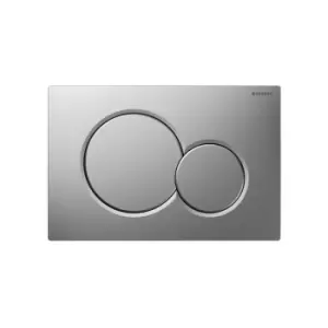 Geberit - DUOFIX SIGMA 01 - Flush plate for Dual flush WC Gloss / Matt Chrome (115.770.KA.5)