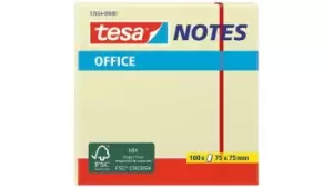 TESA 57654 note paper Square Yellow Self-adhesive