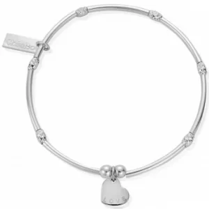 ChloBo Ladies Mini Sparkle Love Heart Bracelet SBMNSR092
