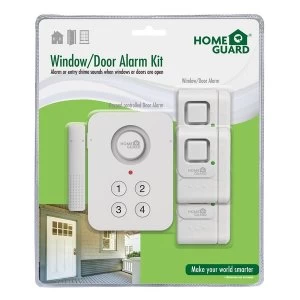 HomeGuard Wireless Home Alarm Kit - Door and Window Alarms