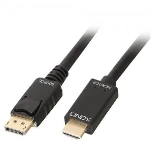 Lindy 36921 cable interface/gender adapter Diplayport HDMI Black