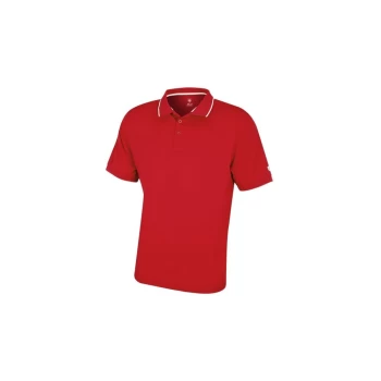 Island Green Performance Polo - Red - L Size: Large