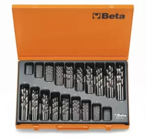 Beta Tools 412/C150 160pc HSS Entirely Ground Glossy Finish Twist Drill Set