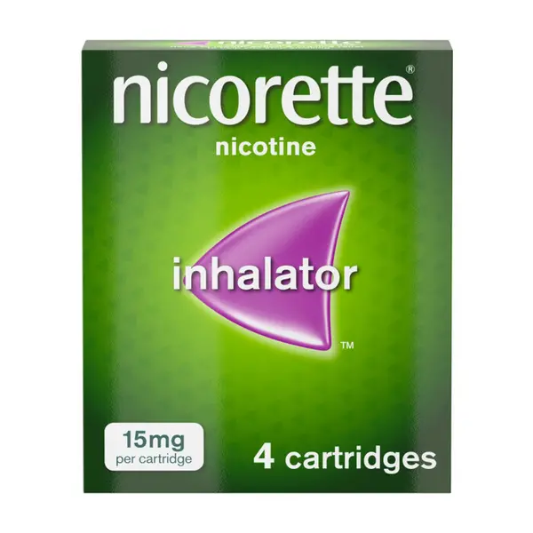 Nicorette 15mg Inhalator 4x Cartridges