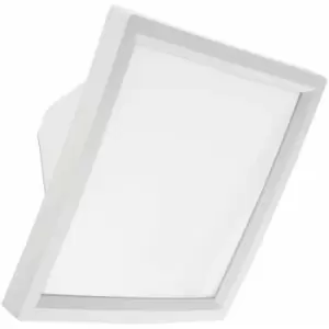 Access wall lamp, polycarbonate, white