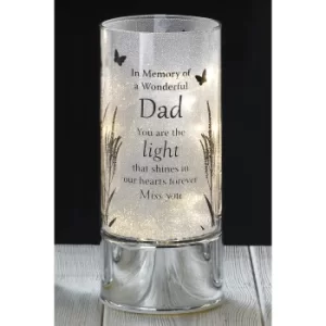 Dad LED Memorial Light
