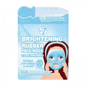 W7 Brightening 2 Step Treatment Rubber Face Mask