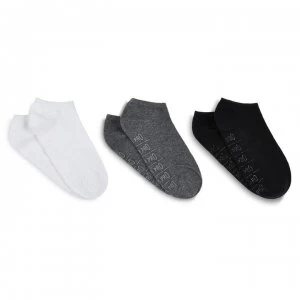 USA Pro 3 Pack Anti Slip Socks Ladies - Multi