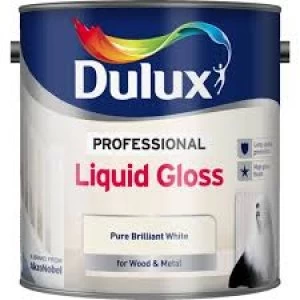 Dulux Professional Pure Brilliant White Liquid Gloss Paint 2.5L