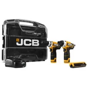 Jcb 12V 2.0Ah Twin Pack - W-boxx