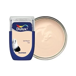 Dulux Soft Peach Matt Emulsion Paint 30ml