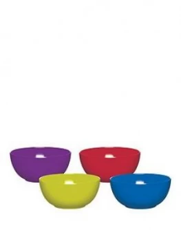 Colourworks Brights Melamine Bowls ; Set Of 4