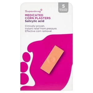 Superdrug Medicated Corn Plaster x 5