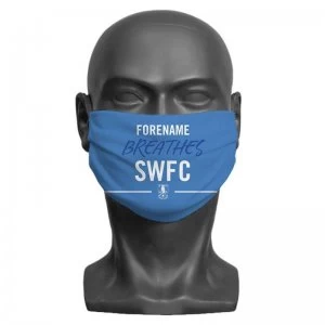 Personalised Breathes Sheffield Wednesdays FC Face Mask