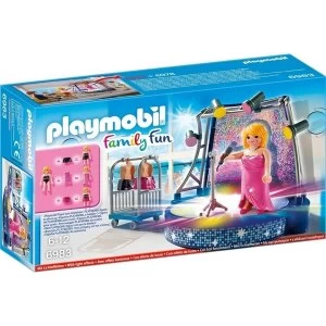 Playmobil Family Fun Singer and Stage with LED Lighting Effects