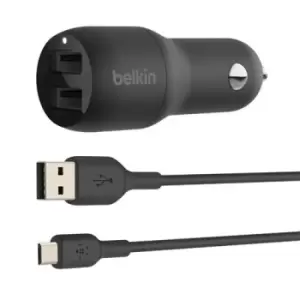 Belkin CCE002BT1MBK mobile device charger Black Auto