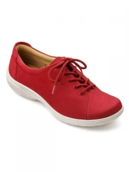 Hotter Dew Original Extra Wide Shoes Red