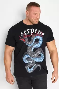 'Serpent' Snake Print T-Shirt