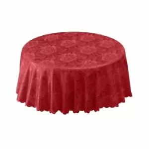 Green & Sons Table Cloth Damask Rose 63" Wine